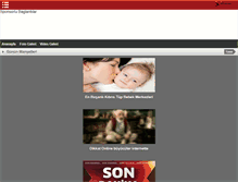 Tablet Screenshot of kutahyahaberleri.com